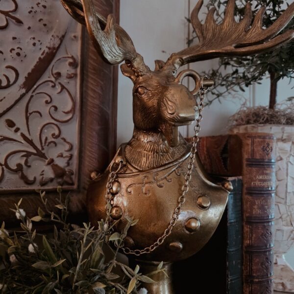 Eugene - Monocled Moose Bust