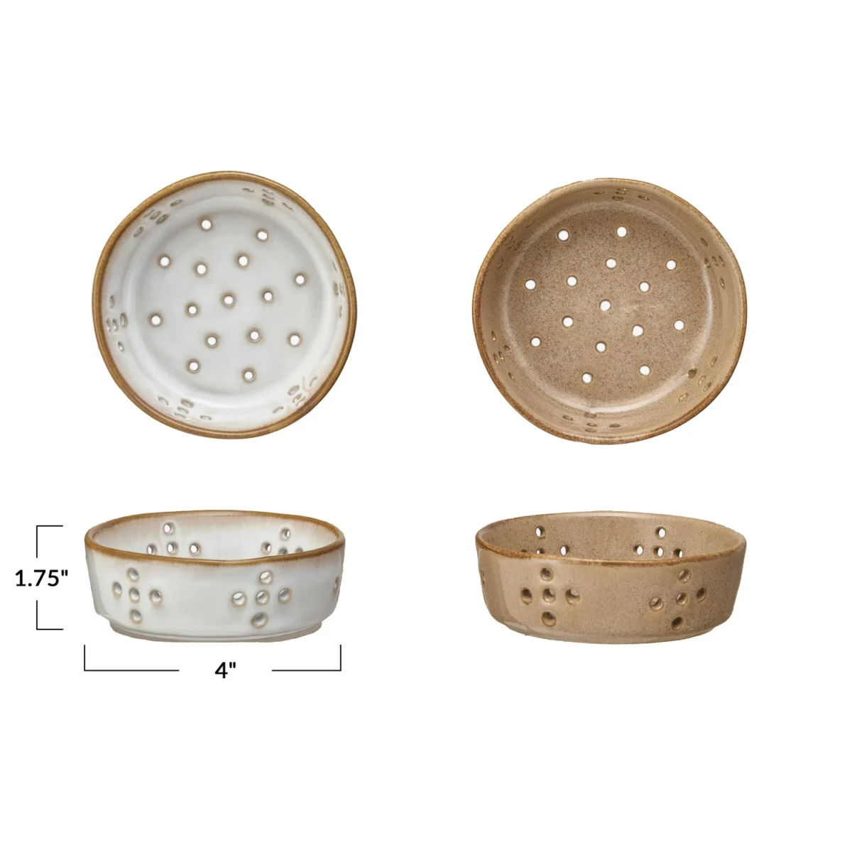 Petite Stoneware Berry Bowl (2 colors) - Image 4