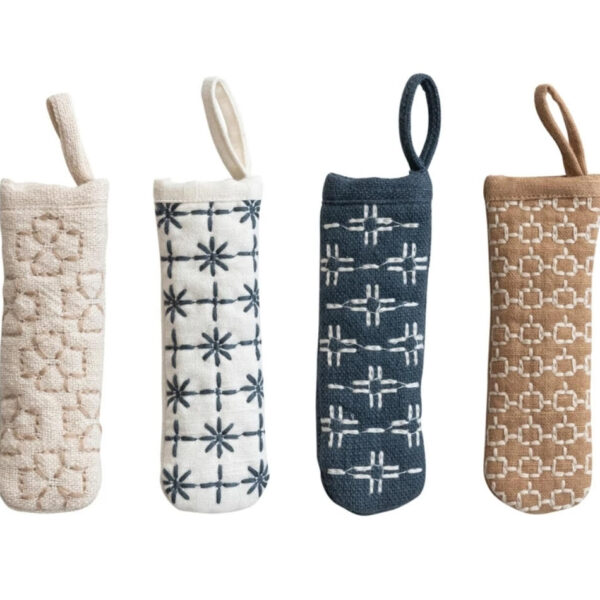 Fieldstone Embroidered Pot Handle Covers (4 styles)