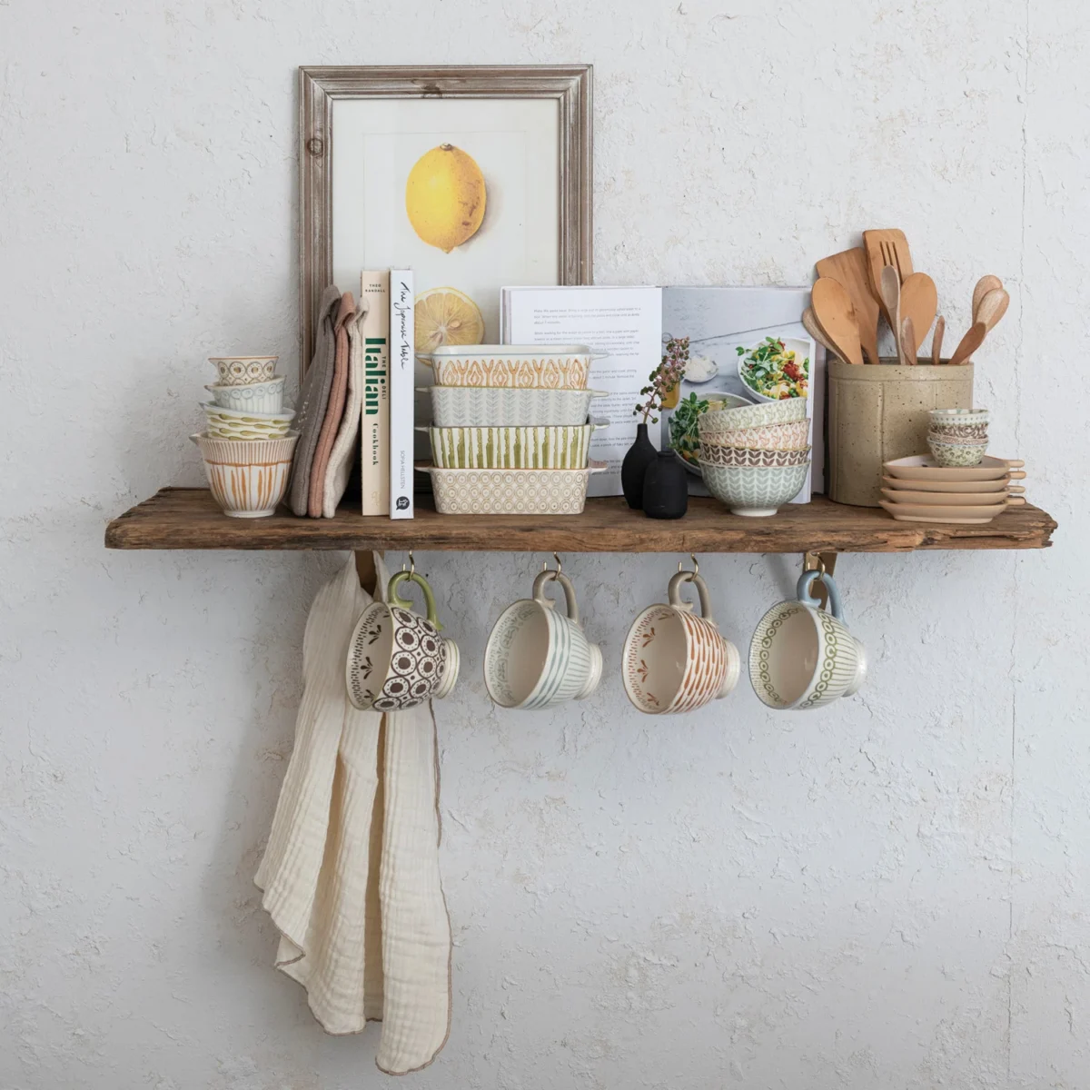 Gathered Provision Stoneware Measuring Cups - Image 3
