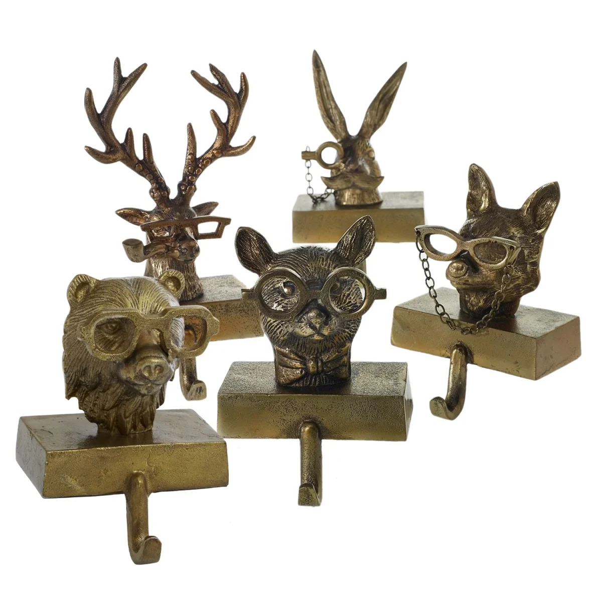 Holiday Menagerie - Cast Metal Stocking Holders (8 styles) - Image 4